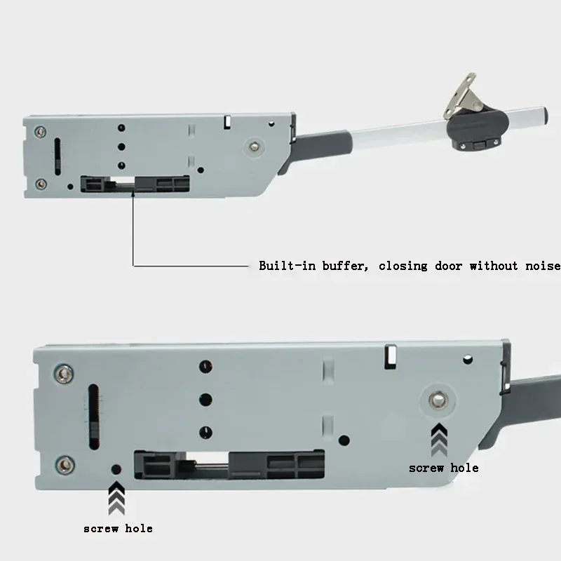 Hydraulic buffer support rod for cabinet door Pneumatic rod for kitchen wall cabinet Stop at will Bearing 4-8kg