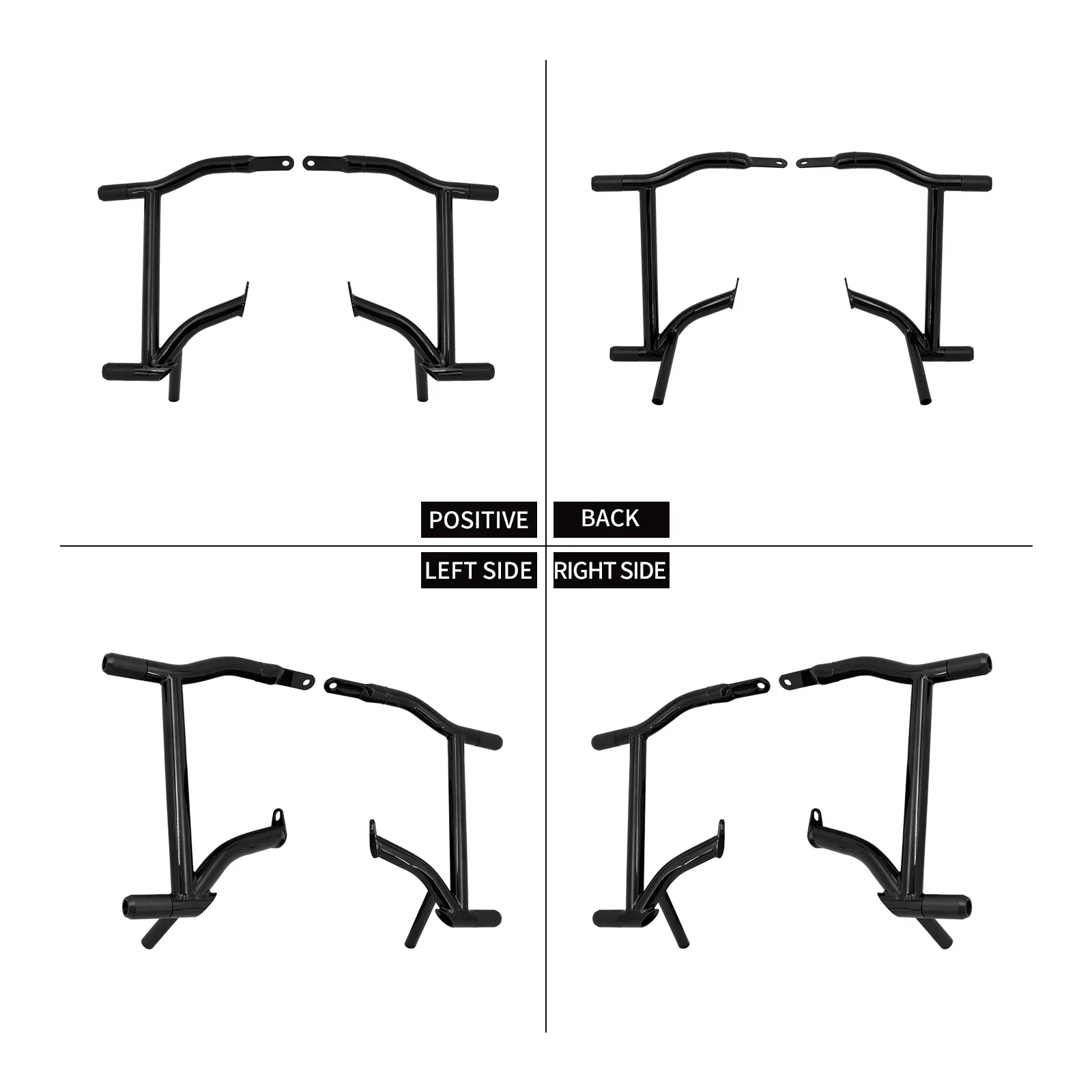 Motorcycle Saddlebag Guard Rails Guards For Harley Touring Road Glide Special Electra Glide Road King Street Glide 2009-2023 22