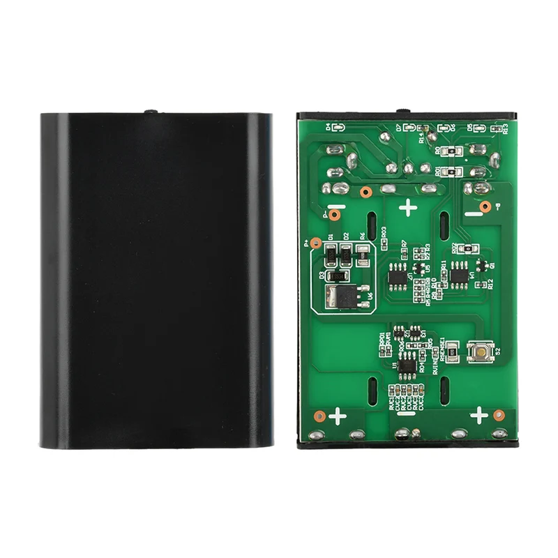 DIY kit DC5V 12V Dual Output Series Mobile Power Bank Housing 3 18650 Power Bank Battery Box Solder-Free With Switch DC5.5*2.1mm