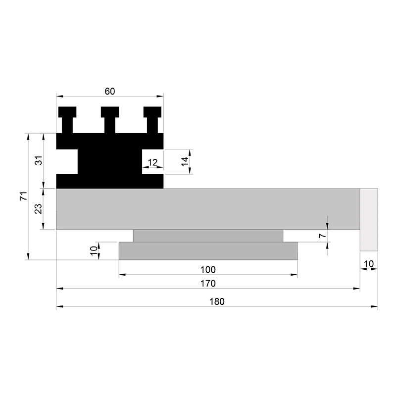 SIEG Lathe Tool holder/C4/SC4/M4/SM4 Machine tool slide/Slide rest/Compound Rest Assembly