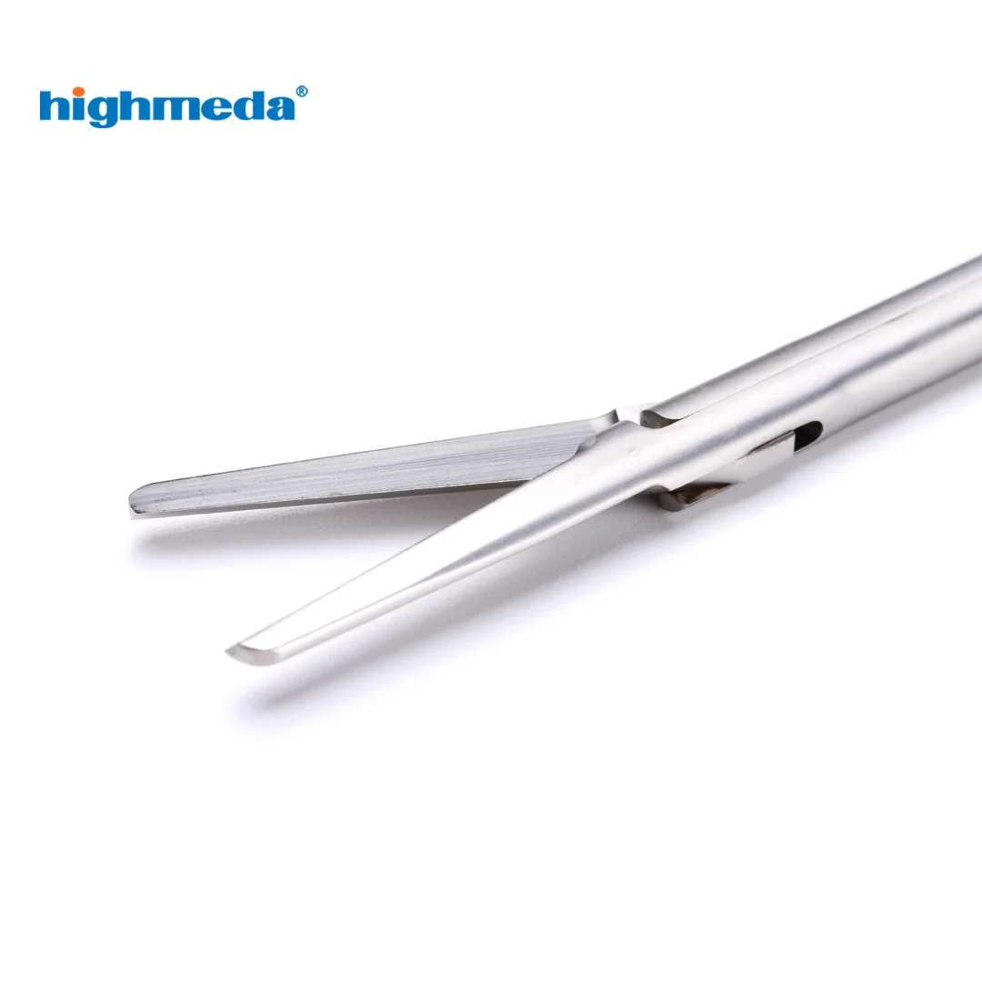 Hot Sale Surgical Forceps Curved Scissors Thoracoscopy Tissue Scissor