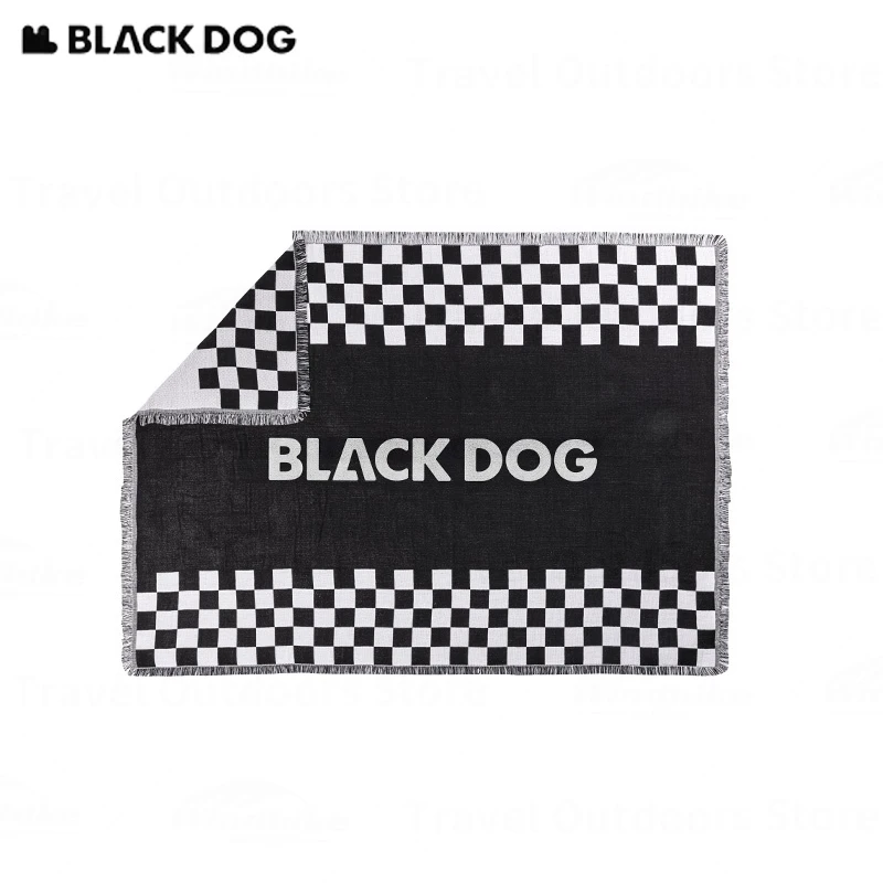 BLACKDOG Checkerboard Blanket Classic Plaid Sofa Blanket Spring and Summer Air Conditioning Blanket Office Nap Shawl Cushion