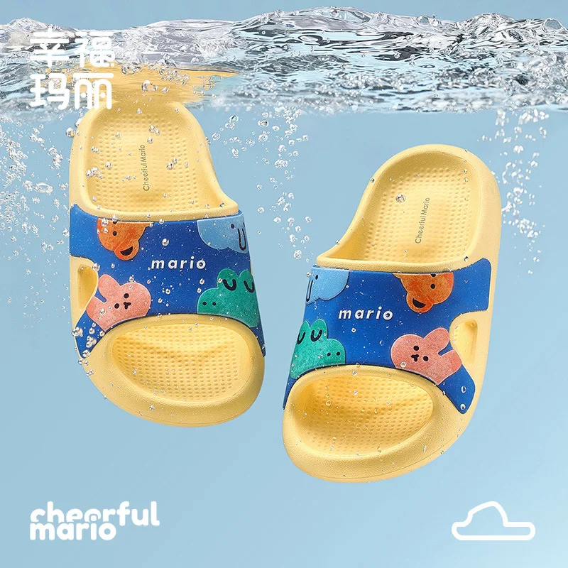 Baby Boys Girls Slippers 2026 New Summer Cartoon Kids Sandals Soft Sole Casual Shoes Slippers For Boys Girls Older Children
