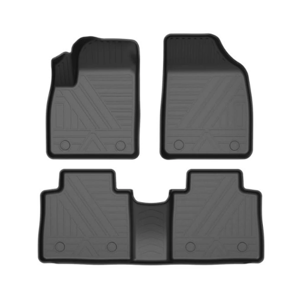 Custom Car Floor Mats For Roewe RX5 MAX 2019-2021 Waterproof Eco-friendly TPE Car Accessories Interior Details