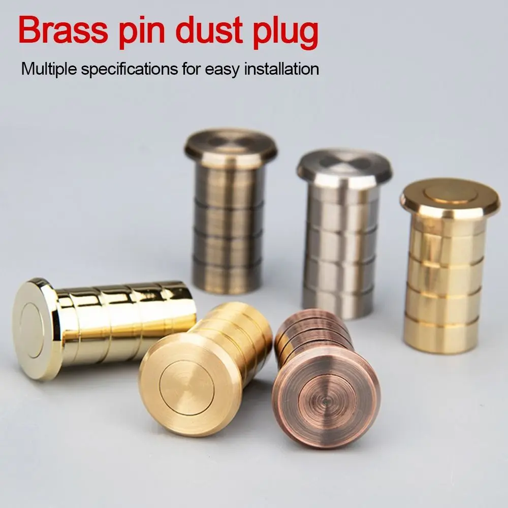 الغبار واقية أخفى مزلاج الباب غطاء النحاس النحاس غير مرئية مزلاج غطاء الرمال واقية مزلاج الباب حماية جهاز الأجهزة المنزلية