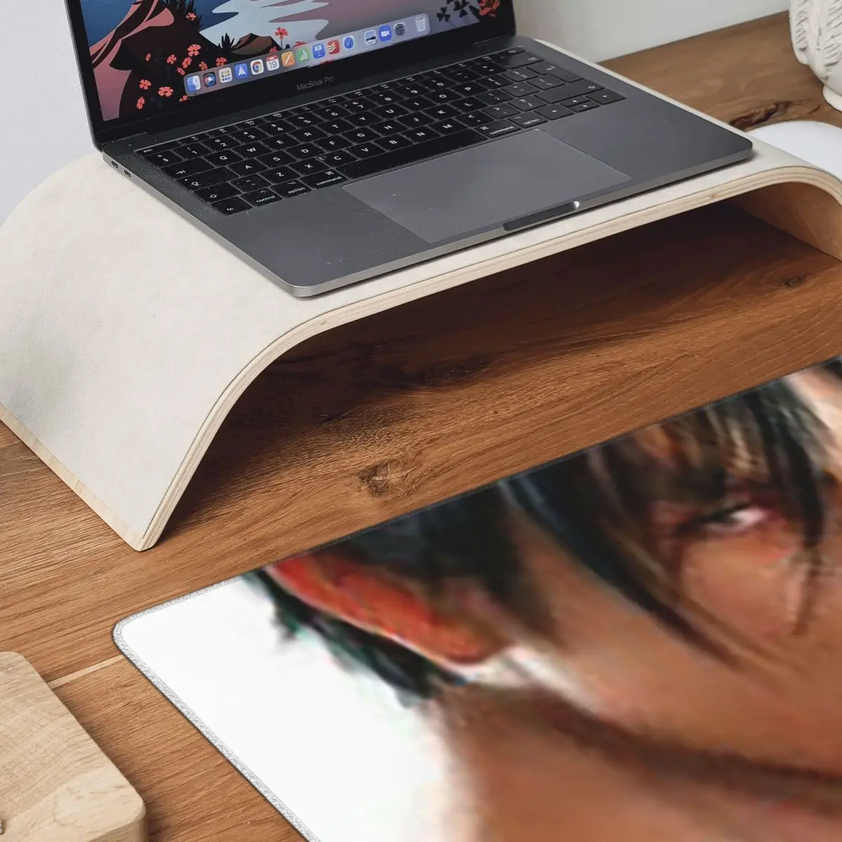 Tekken 7 Jin Kazama Pad Gaming Large Mouse Pad Computer Keyboard Mouse Mat Gaming Laptop Desk Mat Office Accessories Table Mats