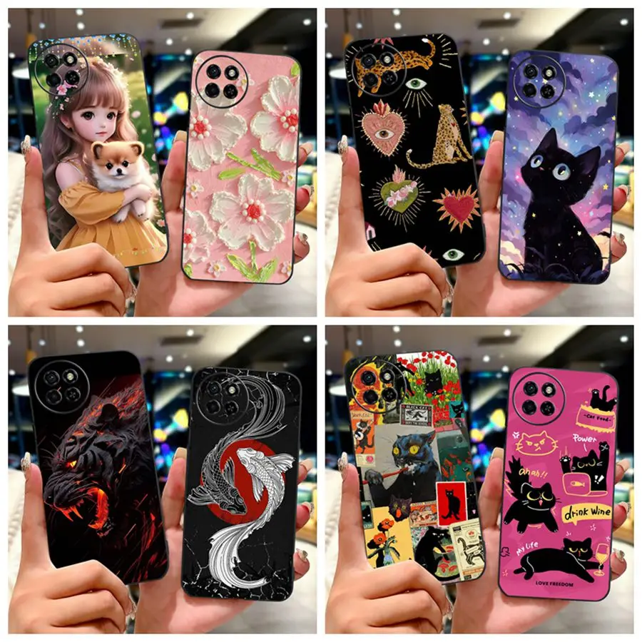 Чехол для Itel S23 S 23+ Plus, мягкая силиконовая задняя крышка с героями мультфильмов для Coque Itel S23 S 23 S681LN, чехол для телефона S665L Оболочки Чехол для Itel S23 S 23+ Plus, мягкая силиконовая задняя крышка с героями мультфильмов для Coque Itel S23 S 23 S681LN, чехол для телефона S665L Оболочки