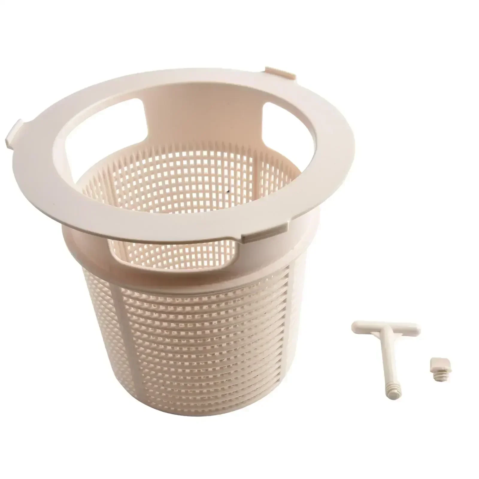 

227*205mm Pool Skimmer Basket Reliable Pool Debris Filter Removable Skimmer Basket High-Quality Plastic Residential Use