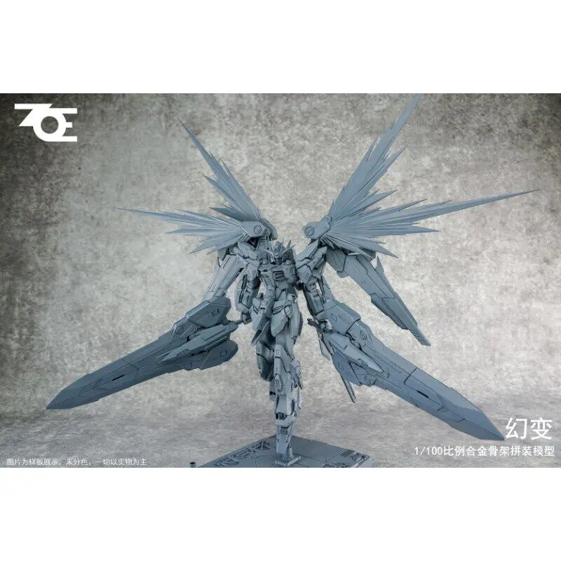 New Product ZOE Metamorphosis Assembly Model Kits Transformable Wing Mecha Robot ActionFigure Plastic Model Collectible Toy Gift