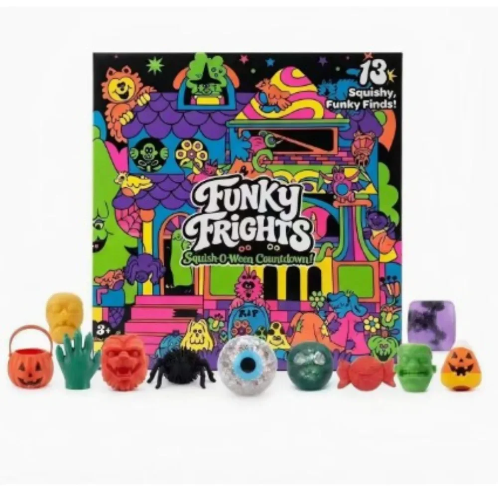 2026 NewChristmas Arrival Calendar Blind Box 24 Day Countdown Treasure Hunt Surprise Stress Relief Toys Children's Festival Gift