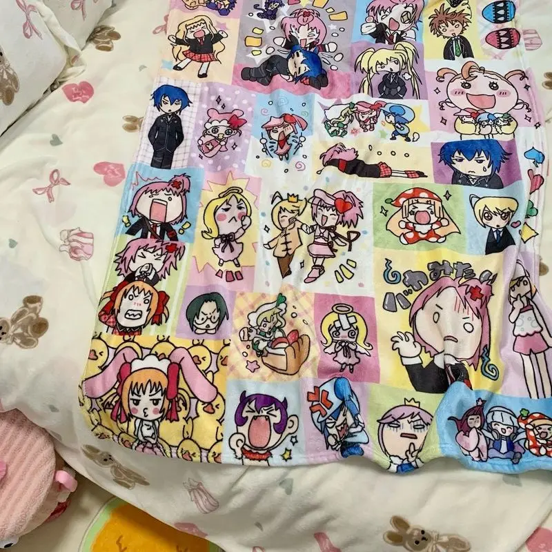 Shugo Chara Anime Pattern Blanket, Cute Hinamori, Amu, Girl, Tsukiyomi, Ikuto, Glutnel, Peripheral Gift