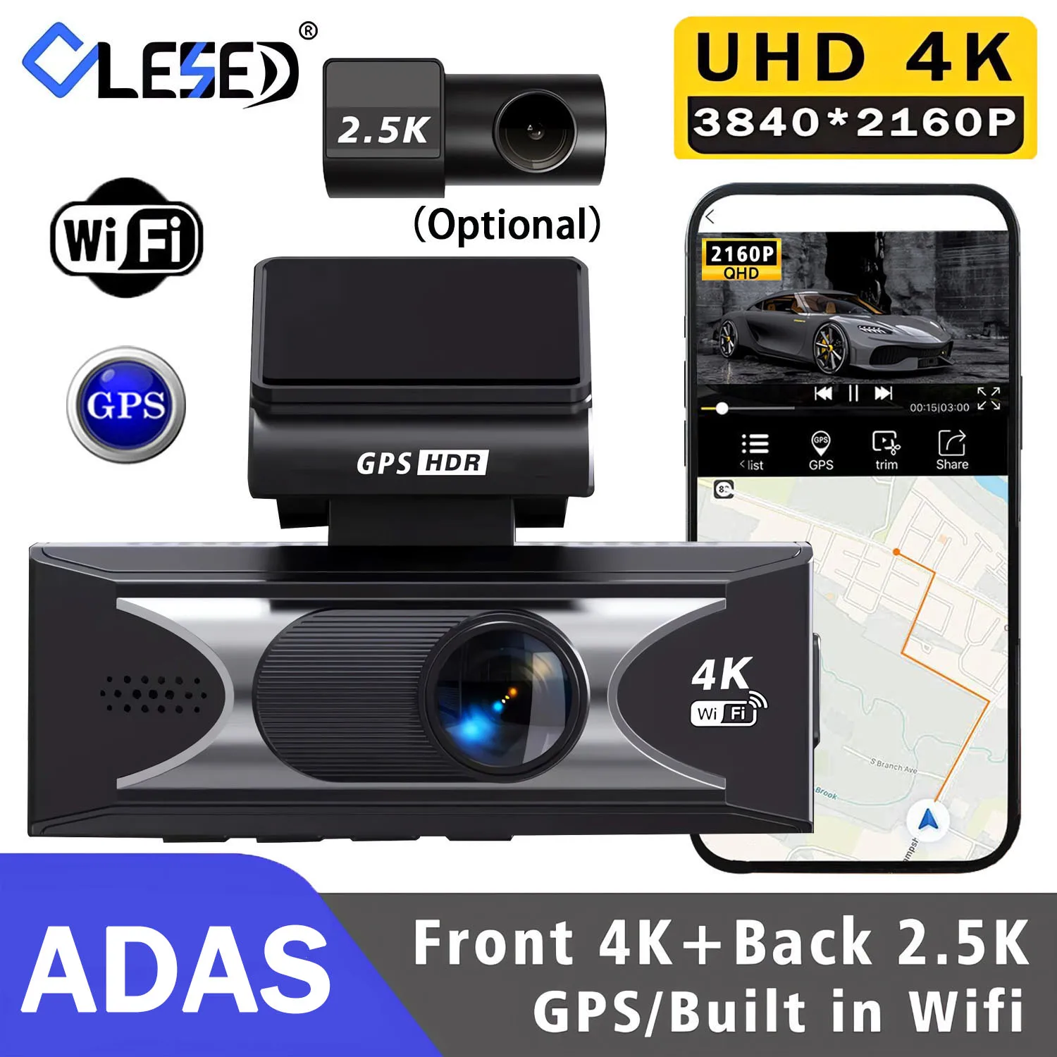 Dash Cam UHD3840*21…