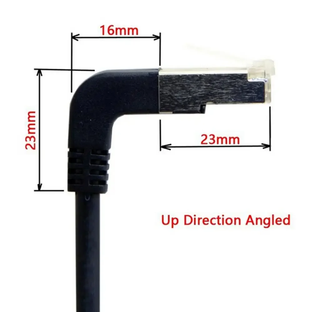 ANPWOO Brand High Quanty 30cm 60cm Mount Network Male To Female Screw Ethernet Panel RJ45 Cable LAN Extension