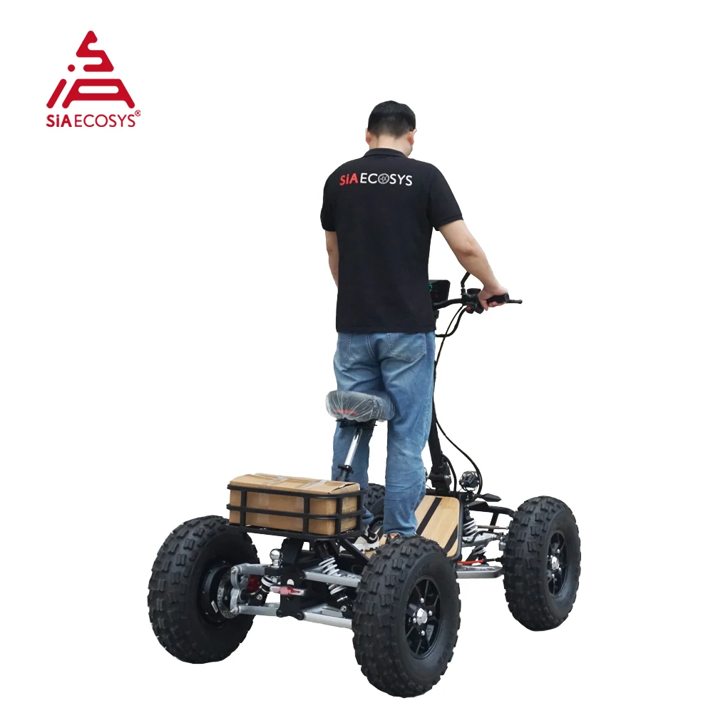 All Terrain Vehicle 4 Wheel Drive Electric Scooter 6000W 4WD 60V Max 45kph Electric ATV