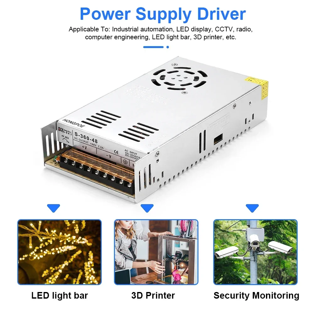 5V 12V 24V 36V Power Supply SMPS 5 12 24 36 V AC-DC 220V TO 5V 12V 24V 36V 1A 2A 3A 5A 10A 20A 30A Switching Power Supply SMPS