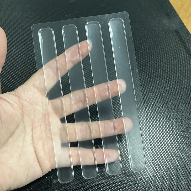 1 Sheet Silent Self-Adhesive Transparent Silicone Furniture Protection anules Anti-Colion Cuioning Soft Rubber Table Leg Pads