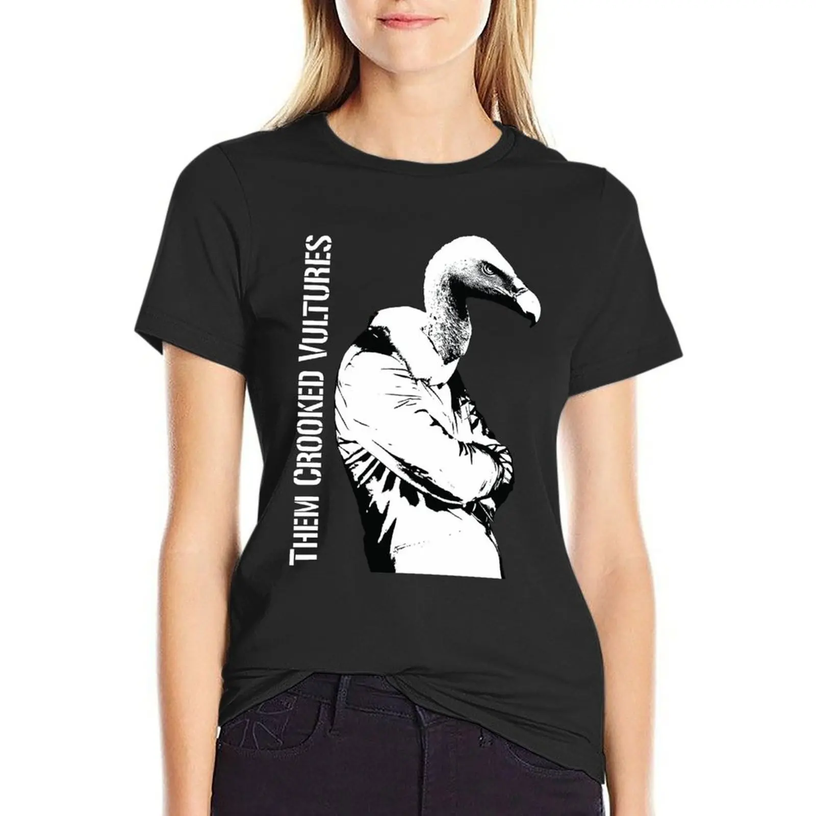 Them Crooked Vulture T-Shirt heavyweights plain anime aesthetic clothes graphic t-shirts for Women