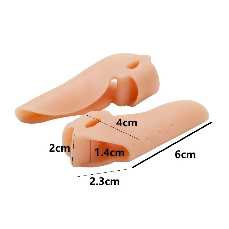Mathiateur de pouce pour hallux valgus, outil de soin des pieds, protecteur, lisse les doigts, 1 paire
