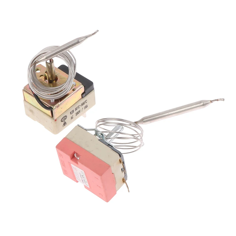 30-110 50-300 Celsius Degree Switch Adjust Knob Temperature Controller Capillary Thermostat Switch Oven Water Heater