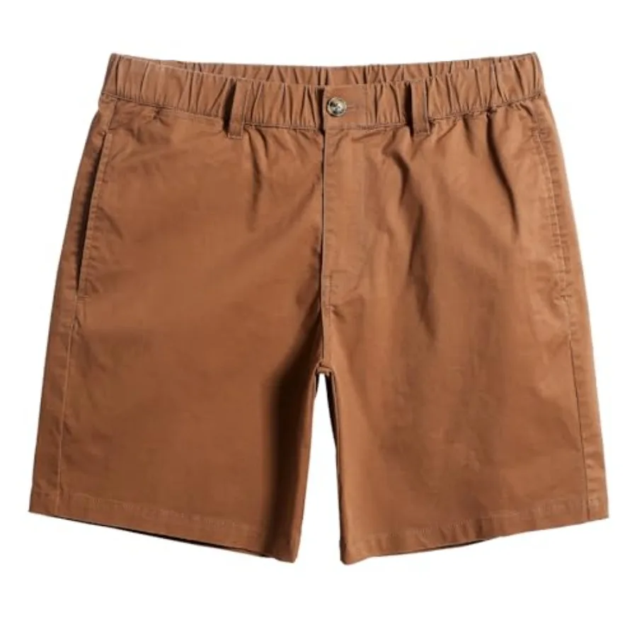 

Мужские классические хлопковые шорты maamgic длиной 7 дюймов с эластичным поясом и множеством карманов для повседневной носки, прогулок и летнего образа