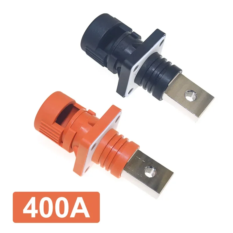 120-400A High Current Copper Busbar Threaded Energy Storage Connector Through The Wall Lithium Battery Terminal Binding Posts