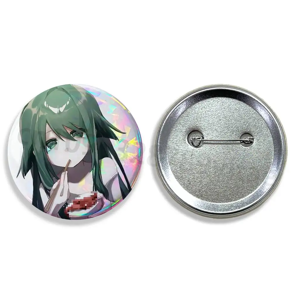 The S-Song Of S-Saya Pins 58mm Cute Cartoon Badge Handmade Brooches for Backpack Accessories Jewelry Gifts