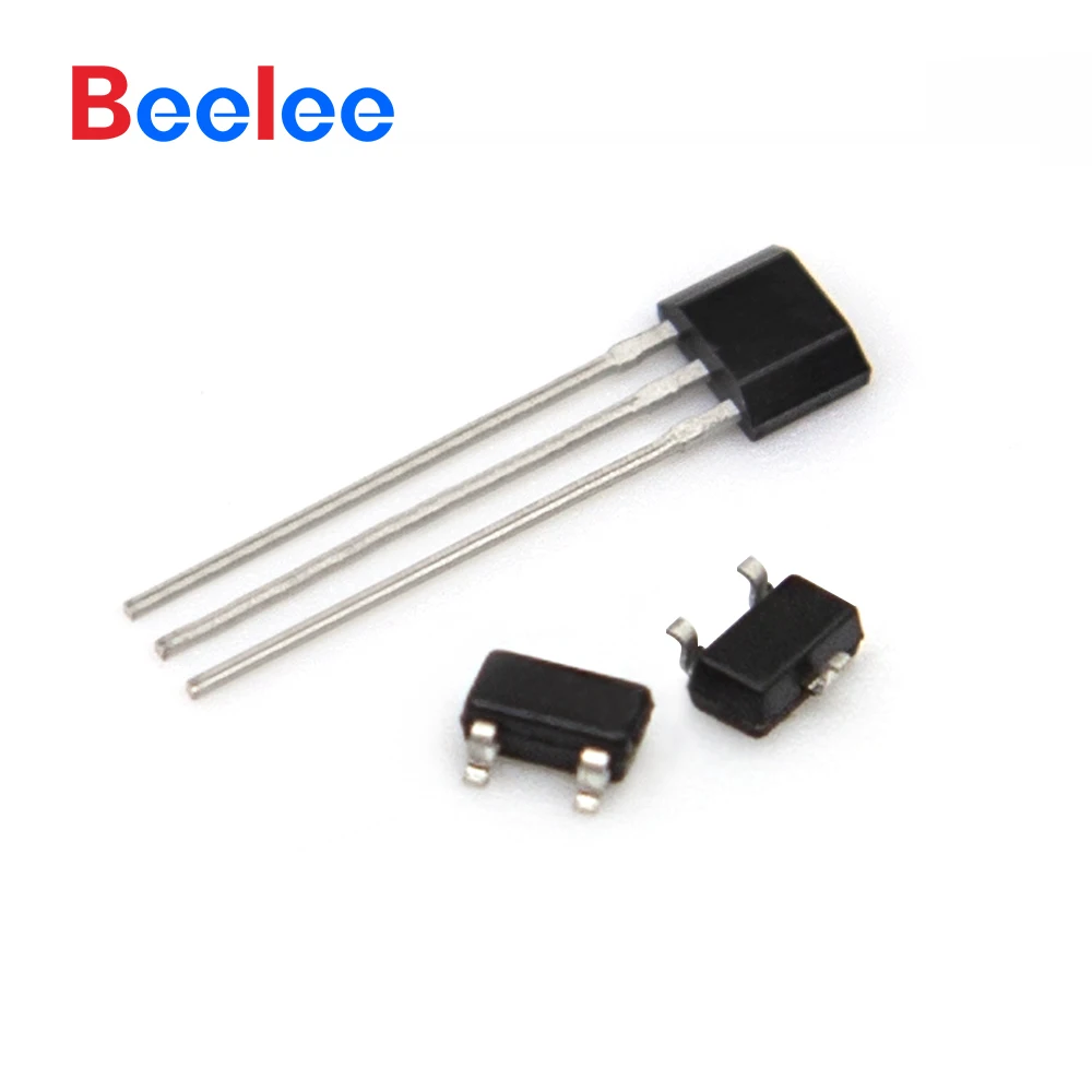 50PCS GBeelee Linear Hall Sensor BL-HE-MT869X SOT-23 TO-92 3V To 30V Hall Effect Switch High Sensitivity Magnetic Sensor