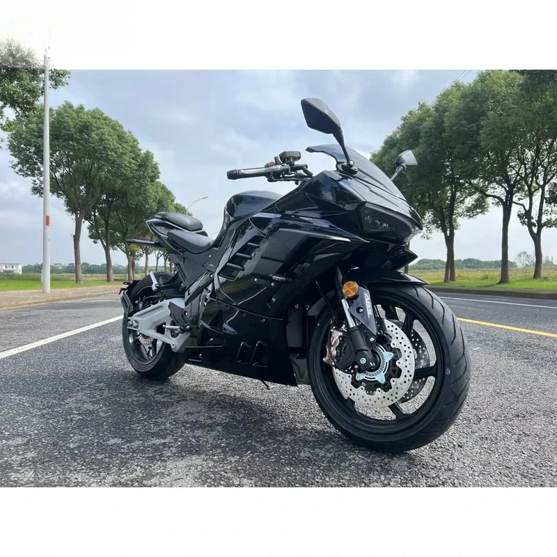 Fotografia 6: Promoção: Motocicleta Elétrica de Moda com Bateria de Lítio 15000W 96V 170km/h para Adultos com Sistema de Resfriamento a Água