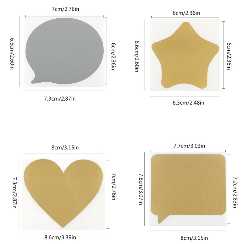 20 ชิ้น Scratch Labels สำหรับทำ Raffle Card, บัตรคูปอง, งานแต่งงานวันเกิด Party Dropship