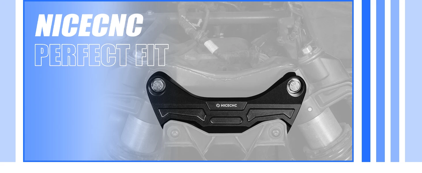 NICECNC Für Can Am Maverick X3 Max R Turbo DPS 2017-2018 Obere Vordere Stoßdämpferhalterung Aluminium UTV Zubehör – Detail 19
