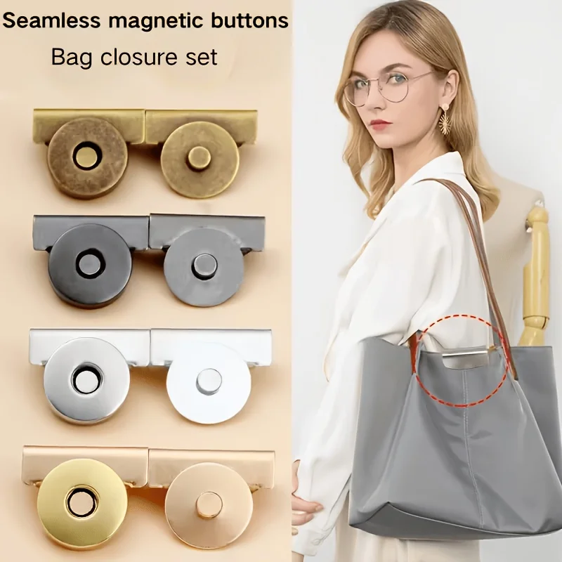18pcsSnaps,Seamless Installation Buttons,Professional Quick Fasteners for Clothing,Bags,And Curtains,Multi-Color Craft Additions