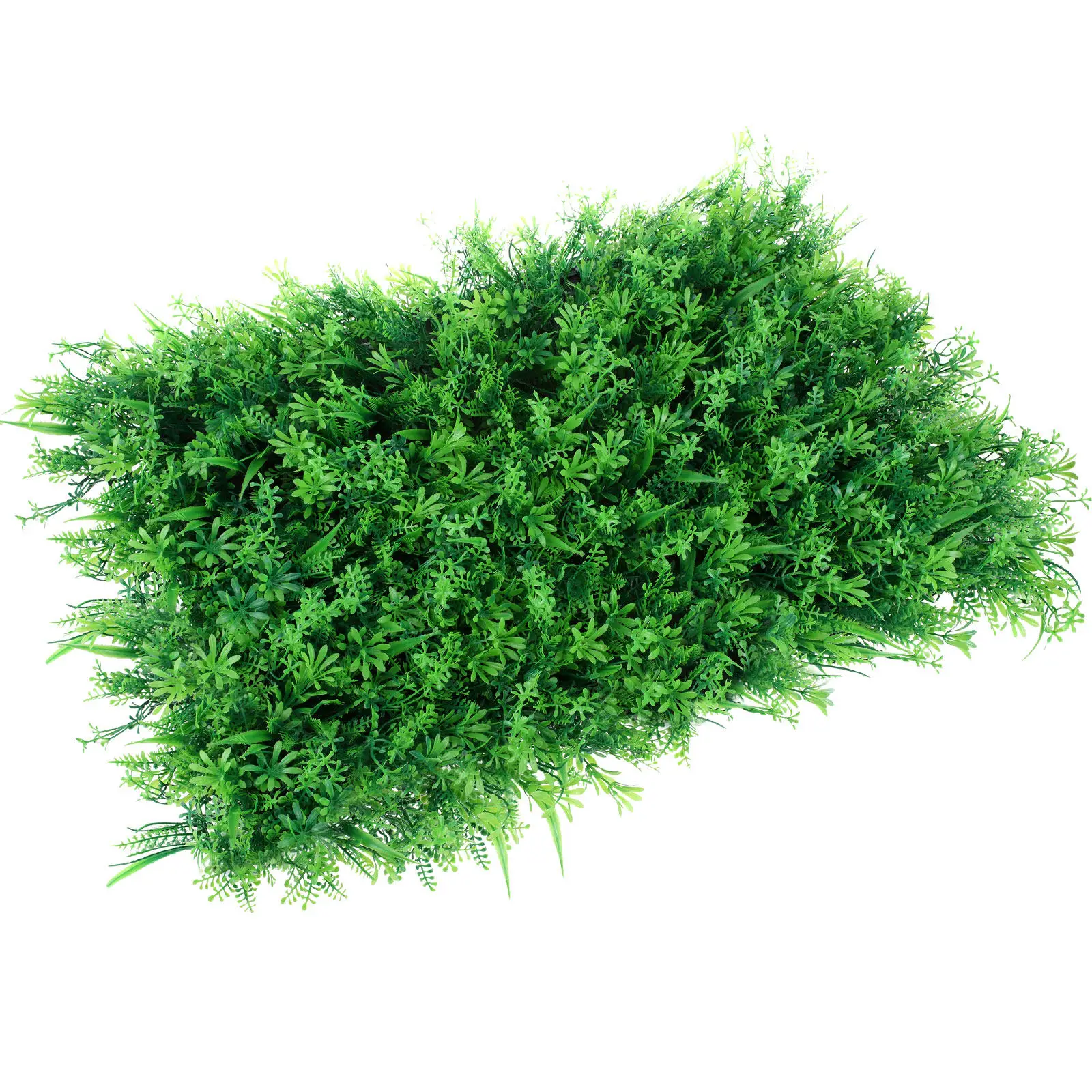 

1Pcs Fine Workmanship Fake Plant Wall Decor High Simulation Artificial Plant Background Ornament for Room Garden Fish Tank