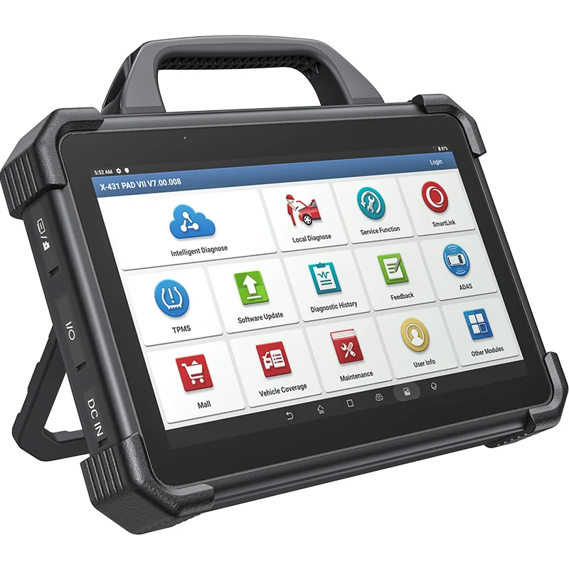 LAUNCH X431 PADVII OE-Level Kfz-Diagnosegerät J2534 Smartlink Professioneller Automobilscanner Auto-Diagnose ECU Online-Programmierung OBD 2 Jahre Kostenlose Updates