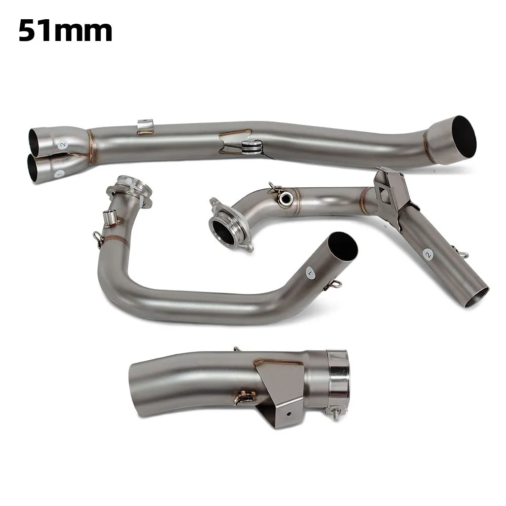 CRF1100L Exhaust Manifold For Honda CRF1100 Africa Twin 2020-2024 Motorcycle Escape Headers Tube OFF-ROAD Motorbike Front Pipe - view 2