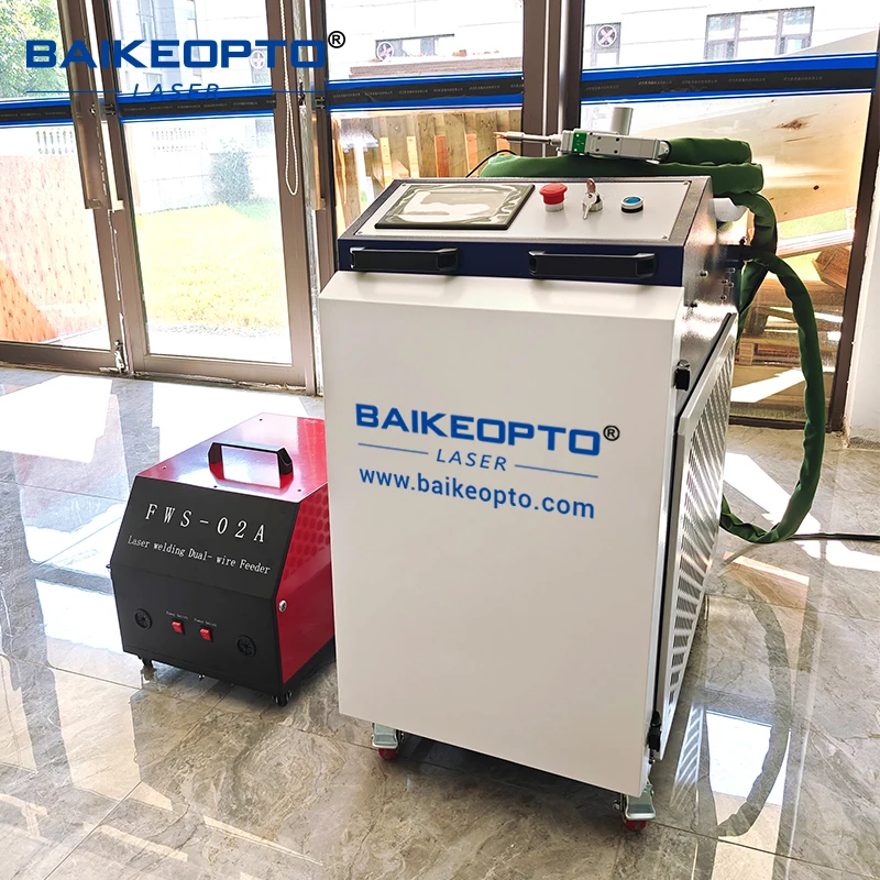 Portable five in one welding machine with dual swing width adjustment and dual wire feeding synchronous aluminum/iron/stainless