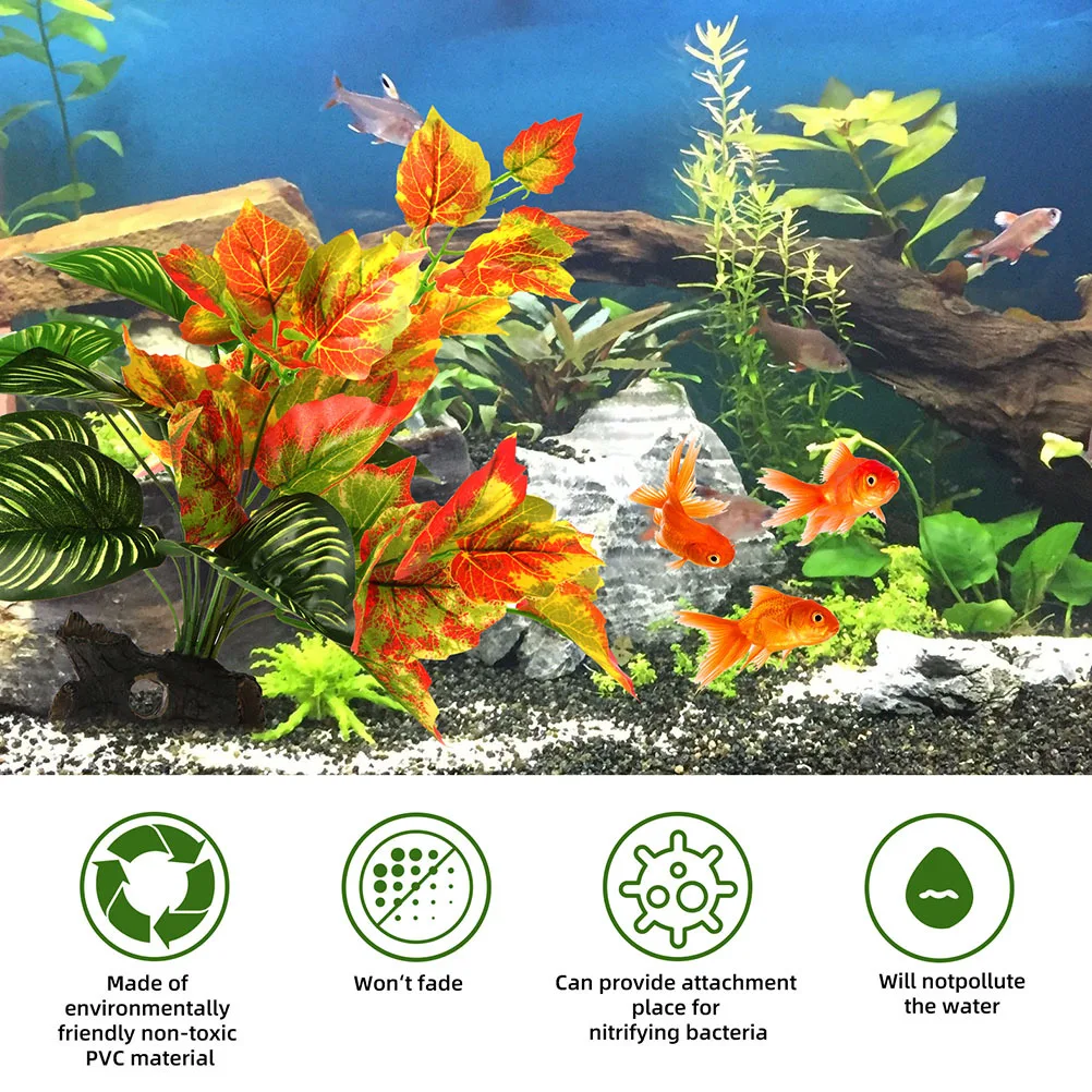 

Realistic Aquatic Water Grass Lifelike Aquarium Plant Decorative Fish Tank Plants Durable Aquarium Decoration Fish Tank Plants