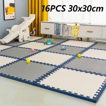 Tatames Floor Noise Mat 16PCS tappetino per attività per tappetini da gioco per bambini spessore 1.2cm bellissimo tappetino per sala giochi per fessure tappetino per bambini tappetino per Puzzle