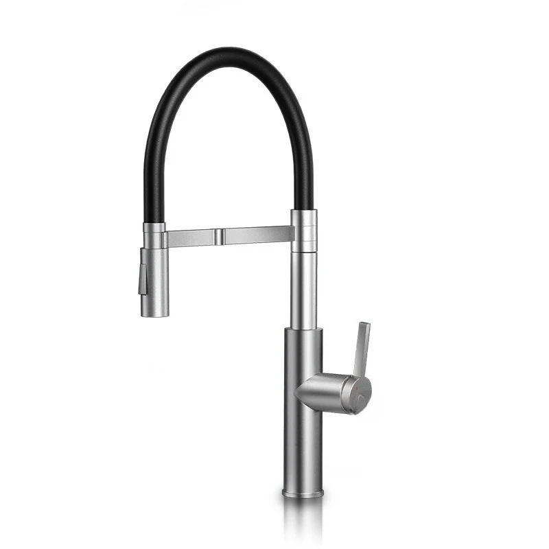 

Kitchen three-in-one faucet, stainless steel, kitchen, hot and cold, purified water three-purpose