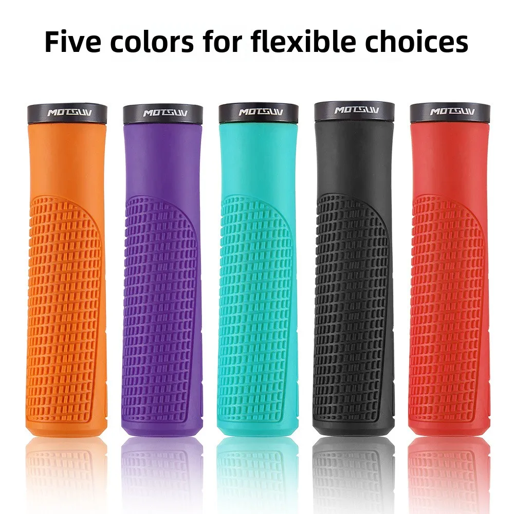Bike handle set mountain biker grip single side lock set non-slip