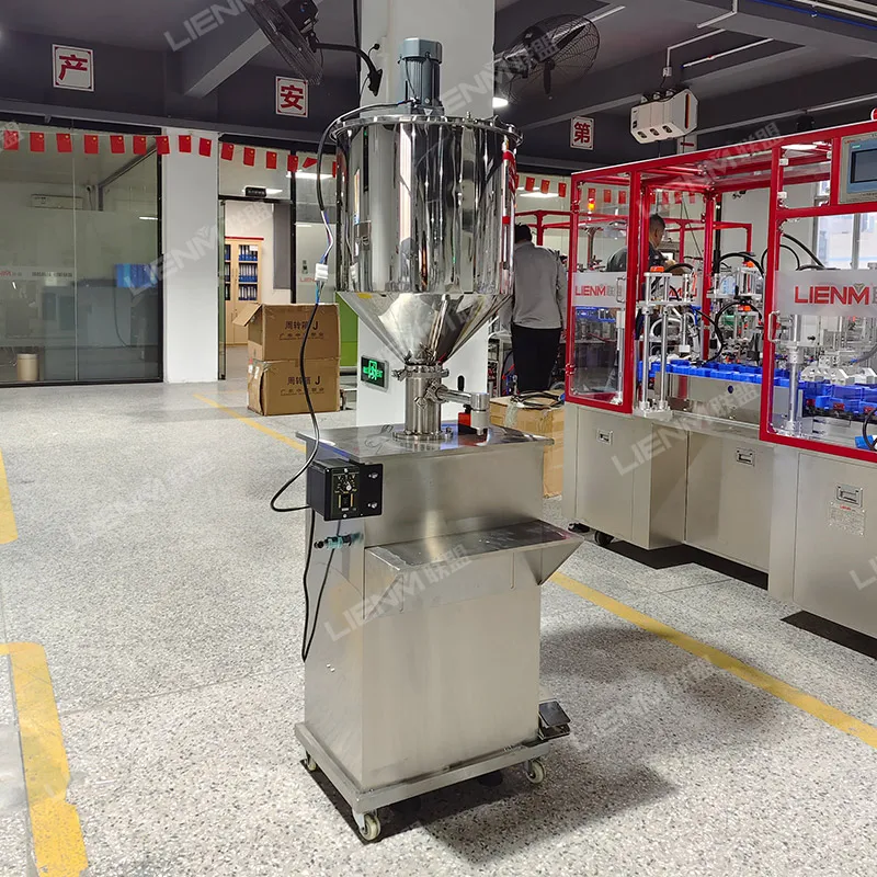 Industrial Semi-auto Pneumatic SUS304 Stainless Steel Paste Filling Machine Viscous Material Dispenser