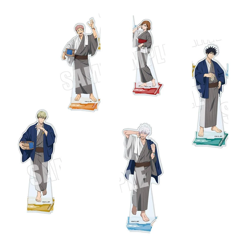 Figura de acrílico de Jujutsu Kaisen, Gojo Satoru, Itadori Yuji, modelo creativo de anime, adorno de escritorio de edición limitada.