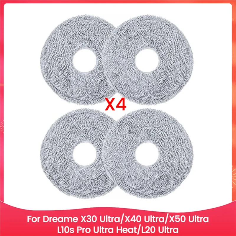 

A39M для Dreame X30 Ultr/X40 Ultra/X50 Ultra тряпка для швабры L10s Pro Ultra Heat/L20 Ultra подушечки для швабры аксессуары