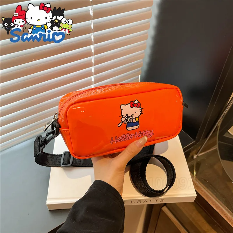 

Sanrio Hello Kitty New Girls Shoulder Messenger Bag Cartoon Cute Girls Shoulder Bag Fashion Casual Mini Girls Bag High Quality