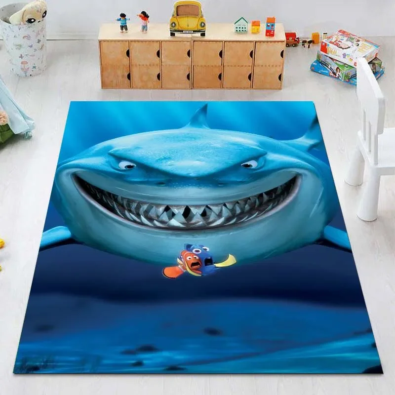 15 Sizes Disney Finding Dory Pattern Living Room Bedroom Carpet Bedside Bathroom Floor Mat  Area Rug Kid's Room Home Decor Gift