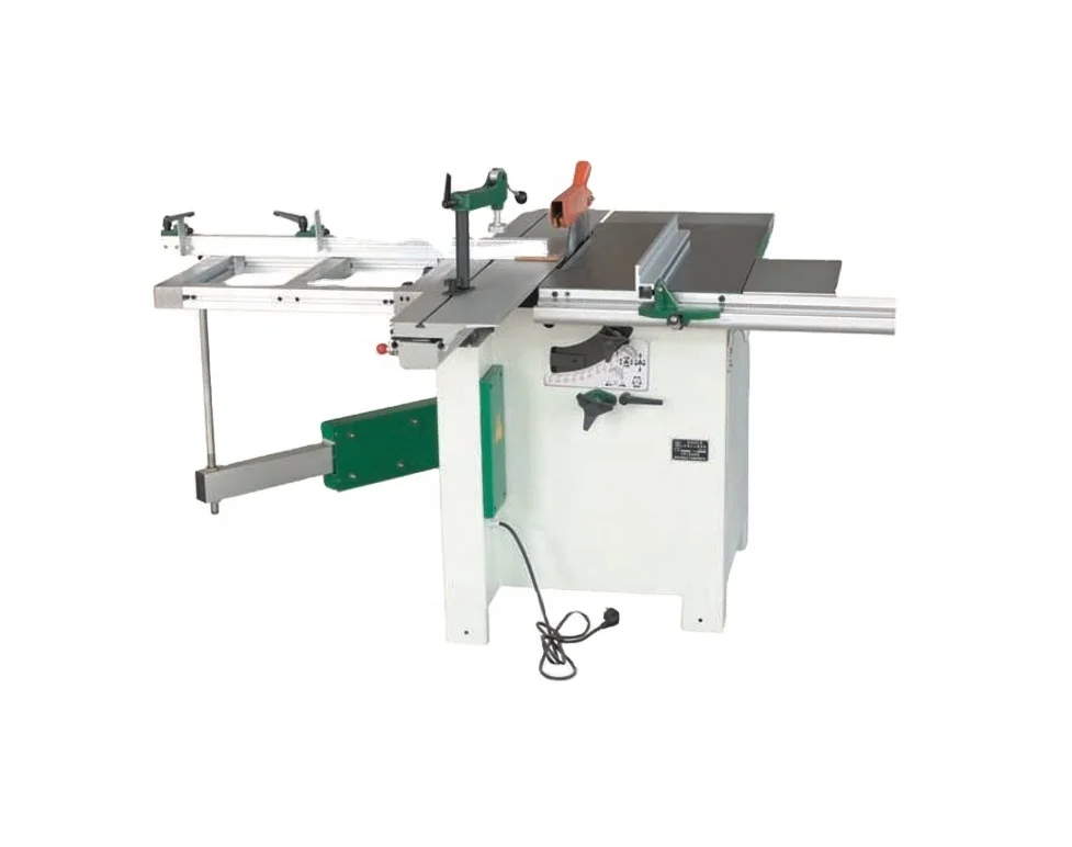 

12" Oodworking Sliding Table Saw Double Sawblade MJ233C Panel Saw With Scoring Sawblade