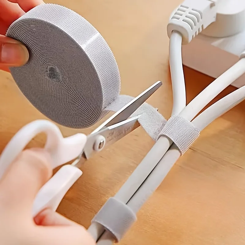 1 Roll, 3M Multi-Purpose Strapping Tape, Cable Organizer for Computer, TV & Home Office Wiring, Sturdy & Long Lasting