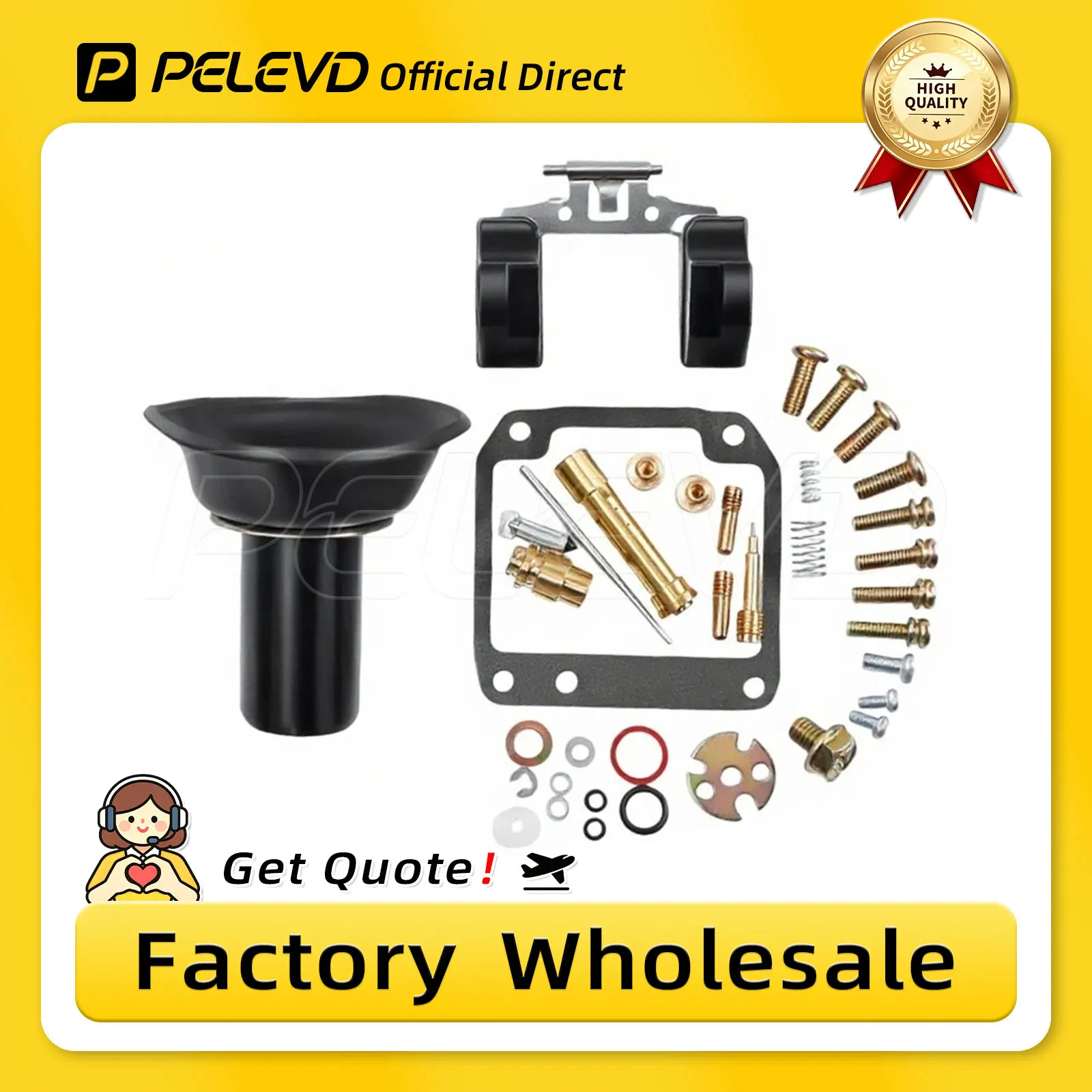 Motorcycle Carburetor Seal Gasket Diaphragm Rebuild Kit Carburetor Repair Kit For Suzuki GN125 1982-2001 Mikuni BS26SS GN 125