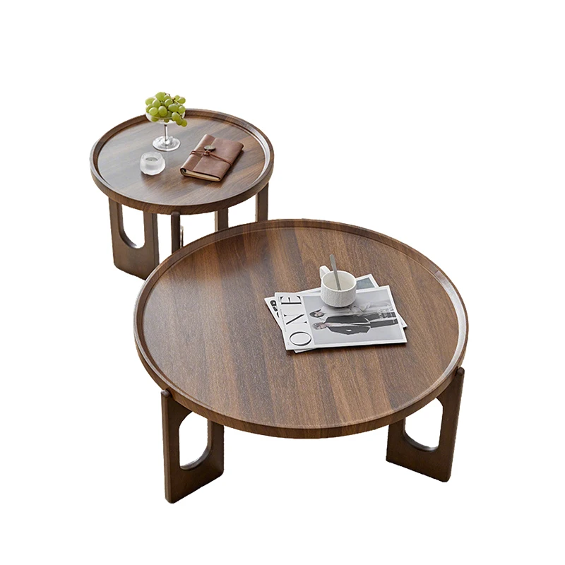 Combination Set Diameter 50cm/60cm/70cm/80cm Optional Coffee Table Simple Home Coffee Table  Center Table