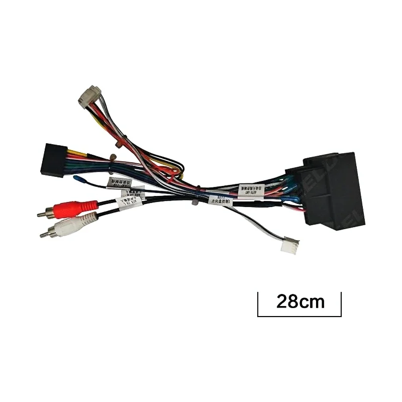 Canbus Box For Volkswagen Touareg 2003-2010 Harness Power Cable Android Car Radio Multimedia