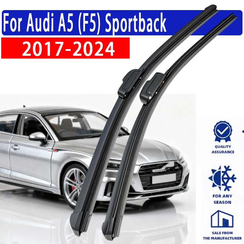 

Car Wiper RHD & LHD Front Wiper Blades 24"+20" For Audi A5 (F5) Sportback 2017-2024 2018 2019 2020 Windshield Windscreen Wipers